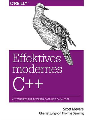 cover image of Effektives modernes C++
